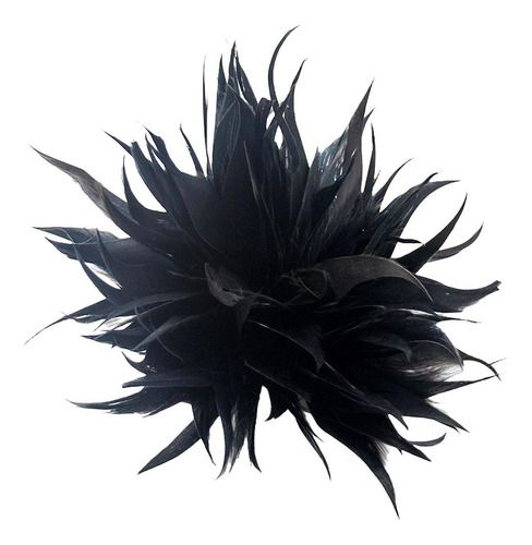 Boo Broche De Plumas De Moda, Accesorios Para El Cabello,