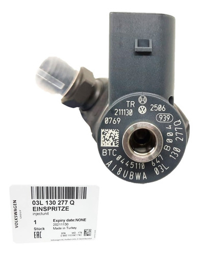 Imagem 2 de 7 de Bico Injetor Amarok Diesel Original Volkswagen