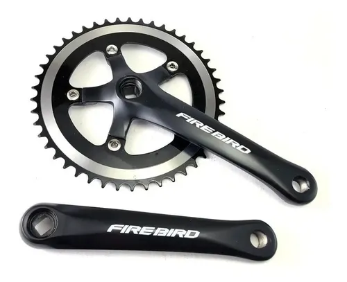Plato Y Palanca Firebird Aluminio Monoplato Fixie Ruta