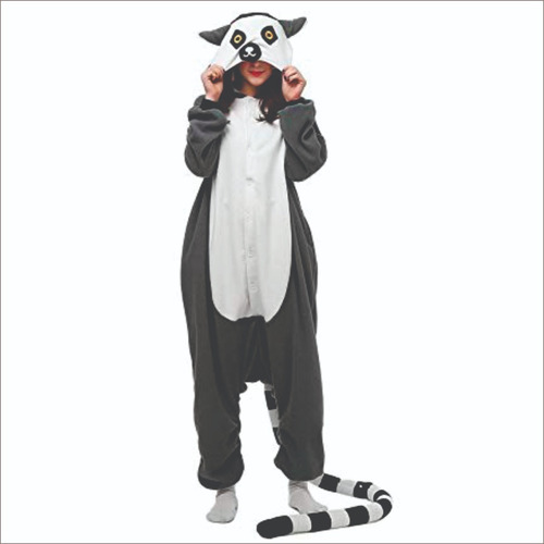 Lemure Guaxinim Pijama Macacão Kigurumi - Pronta Entrega