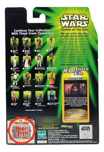 Hasbro - Star Wars - Power Of The Jedi - Saesee Tiin
