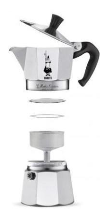 Imagem 4 de 4 de Cafetaria Italiana Bialetti Moka Express - 6 Xícaras