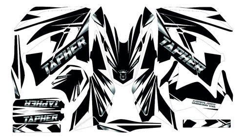 Stickers Para Moto Ft150ts Mod-158