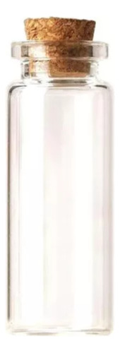 Botella Vidrio Tapa Corcho X12und 2,2x5cm