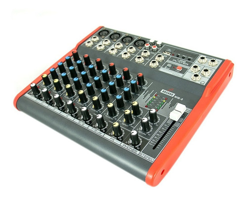 Mesa De Som Arcano Mm-8 Usb Player Alta Qualidade 127/220V