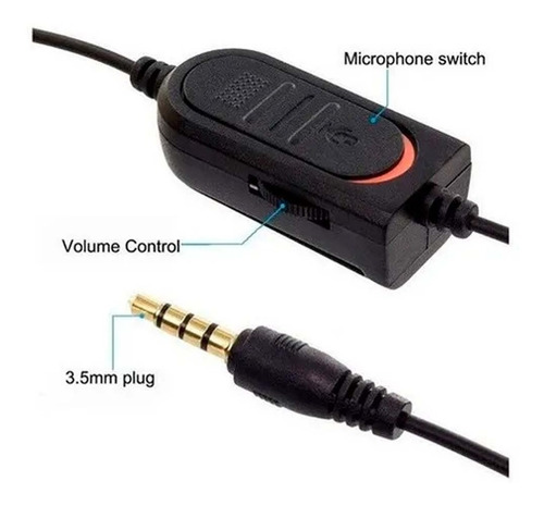Imagen 5 de 5 de Audífono Gamer Con Microfono Compatible Con Ps4