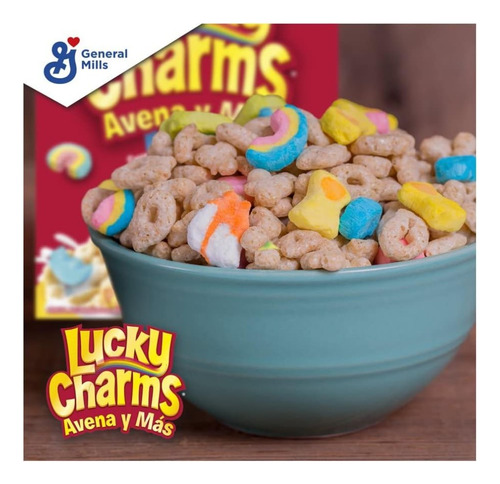Cereal Importado Lucky Charms 2 Cajas D 652gr C/u (1.304 Kg)