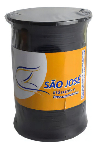 Elástico Colombe Roliço São José 2r (1,00mm) Preto - 100m