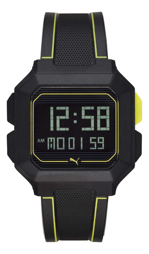 Reloj Puma Remix De Poliuretano Para Hombre, Color: (modelo: