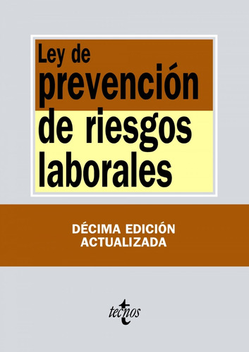 Libro Ley De Prevencion De Riesgos Laborales - Editorial Te