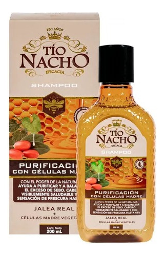 Tio Nacho Shampoo Purificación Con Células Madre 200ml