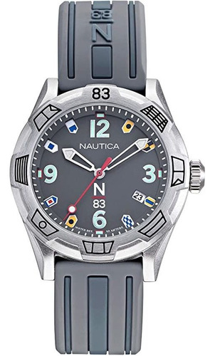 Nautica Nappof901 Polignano - Reloj De Silicona Con Esfera