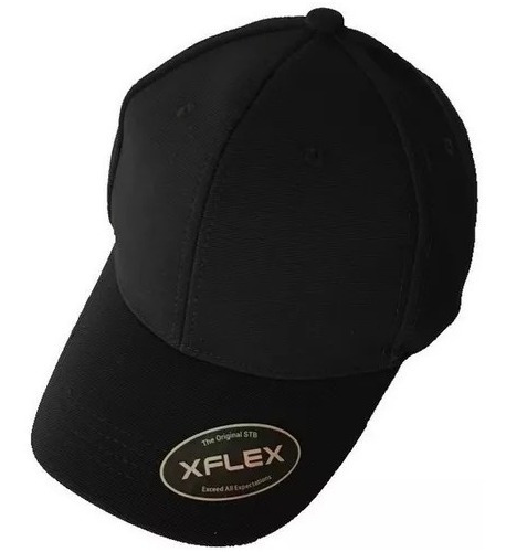 3 Gorras Beisbolera Coloe Negro Stb Xflex 