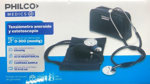 Tensiómetro Aneroide + Estetoscopio Philco Bk2001-3001 Aprob