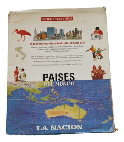 Mapas Países Del Mundo La Nación Lote Fascículos (Usado)