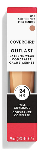 Corrector De Ojos Covergirl Outlast Extreme Wear Concealer Tono 855 Soft Honey