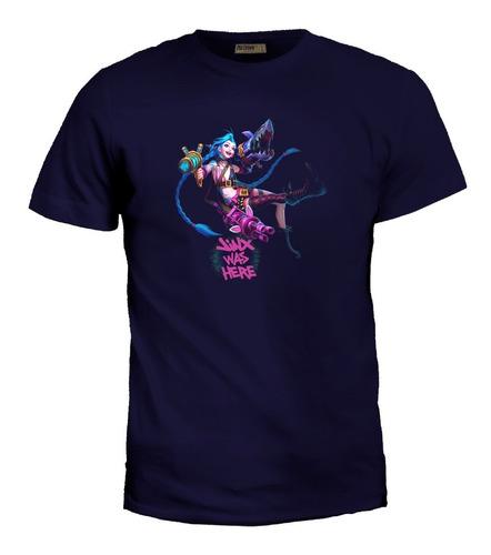 Camiseta 2xl - 3xl Jinx Arcane League Of Legends Juego Zxb