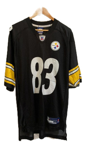 Camiseta Nfl Ri Book Steelers Miller #83 Talle L