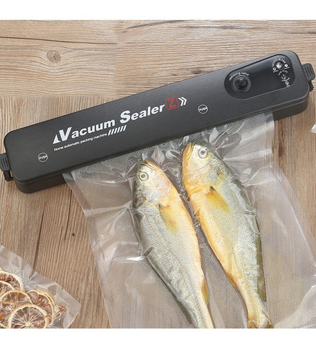 Imagen 4 de 5 de Maquina Selladora Al Vacio Alimentos + Bolsas Oferta