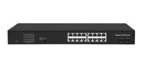 Switch Stc 16 Puertos 10/100/100 Mbps Gigabit Poe Stc-s0216p