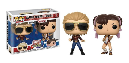 Funko Pop Capcom Street Fighter Capitana Marvel  Chun Lee 