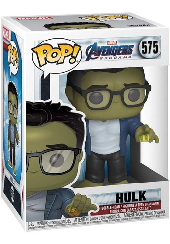 Funko Pop Hulk #575 With Taco Marvel Endgame Regalosleon
