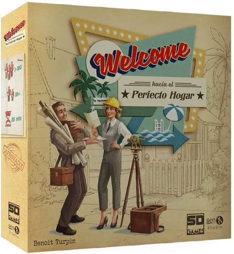 Welcome Hacia El Perfecto Hogar - Juego De Mesa