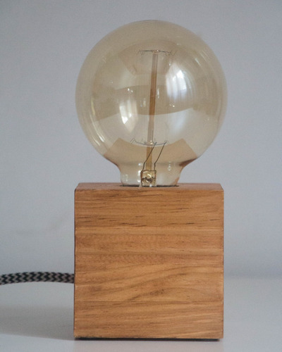 Lampara Velador Cubo