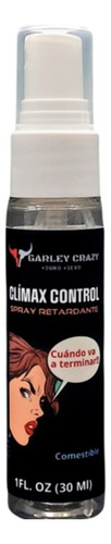 Garley Crazy Climax Control Retardante Masculino 1fl.oz/30ml Desensibilizador Menta