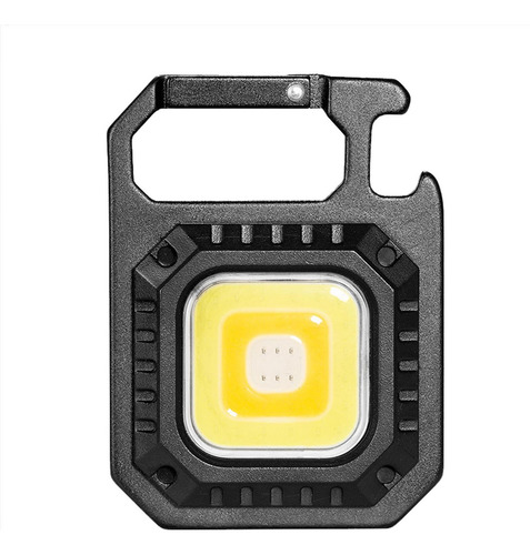 1 Luz De Bolsillo Cob Portátil Cobs Llavero Linternas Mini