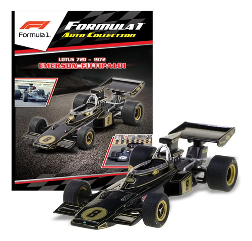 Formula 1 - Lotus 72d - Fittipaldi - Modelo A Escala