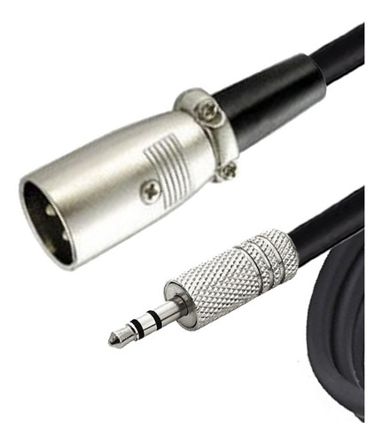 Cabo Xlr Canon Macho - P2 Trs Estereo 5 Mt Metros Balanceado
