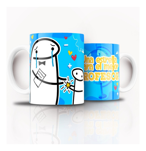 Tazón Taza Personalizada Flork Día Del Profesor Vol3.