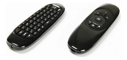 Control Inalámbrico Con Teclado Smart Tv Air Mouse Giroscopi