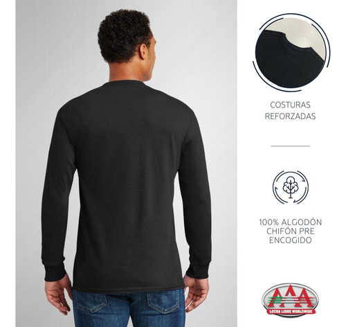 Playera Deportiva M Larga Hombre Lucha Libre Aaa Triplemanía