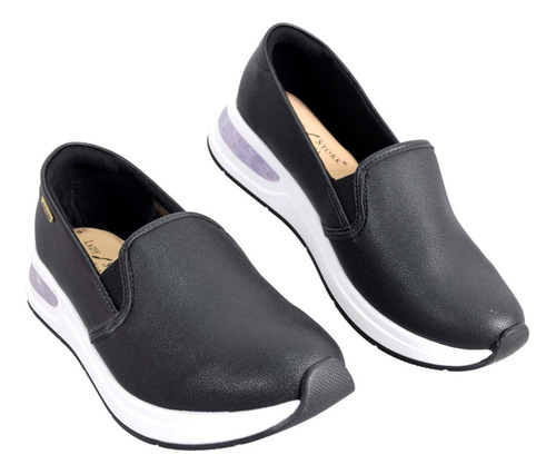Zapatilla Mujer Lady Stork Piscis Acolchada Burbuja Elastica