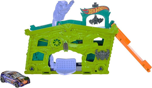 Pista De Carro Hot Wheels Ghost Garage