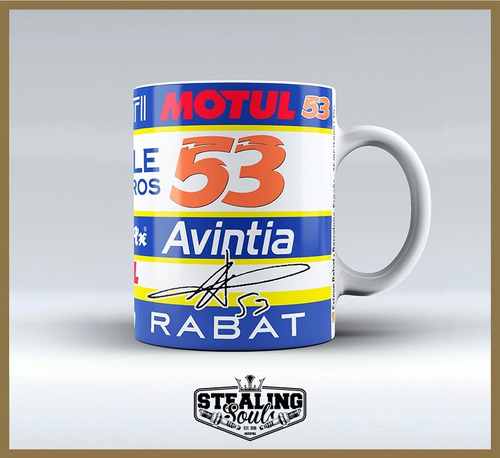 Taza Fierrera Motogp - Esteve Tito Rabat #53 | Ducati / Moto