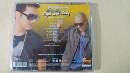 Cd Eyci And Cody - Te Amo Con Locura