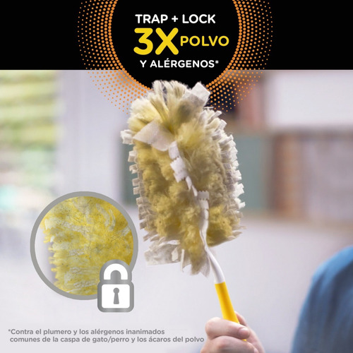 Imagen 2 de 4 de Pack 3 Respuestos Para Plumero Swiffer 360