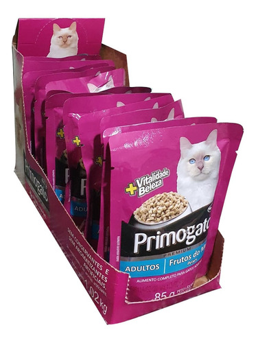 Salsa Primogato Frutos Del Mar 85 G 12 Unidades