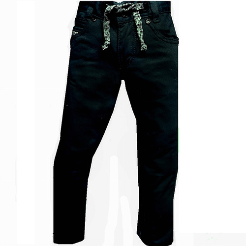 Pantalon  Negro Jogger Para Niño