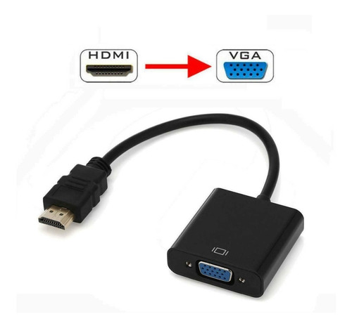 Cable Hdmi A Vga Convertidor Somos Tienda Cod 1206 