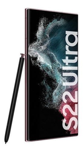 Imagen 3 de 8 de Samsung Galaxy S22 Ultra (Snapdragon) 5G Dual SIM 256 GB burgundy 12 GB RAM
