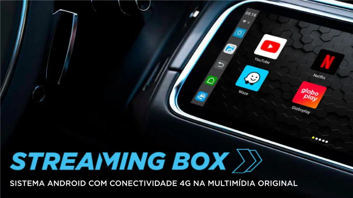Streaming Box Automotivo Faaftech
