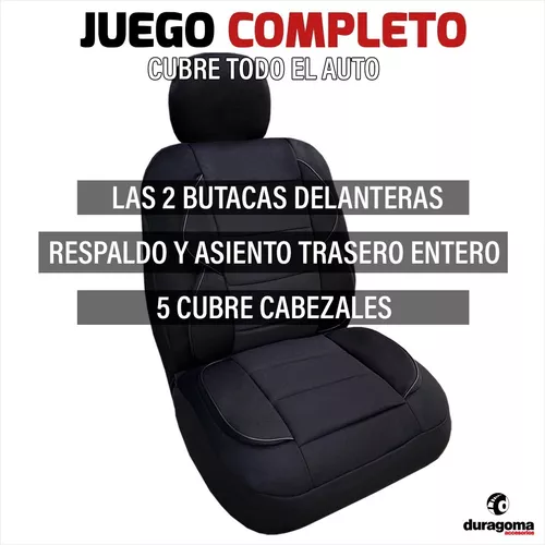 Funda Cubre Asiento Tela Acolchada Lumbar P/ Vw Amarok