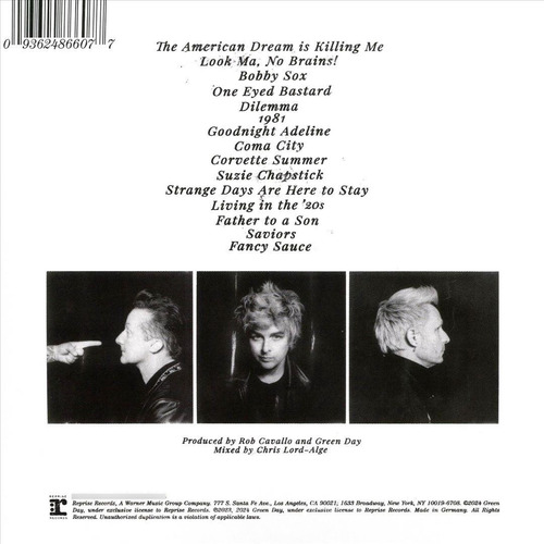 Vinilo Green Day/ Saviors (limited Deluxe Edition) 1lp