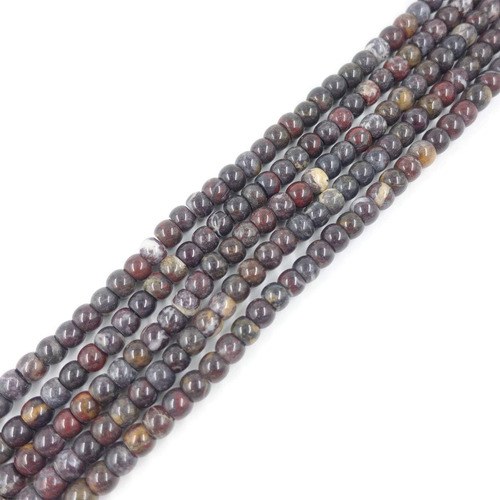 Abcd 8x10mm Natural Drum Bloodstone Beads Semi Precious...