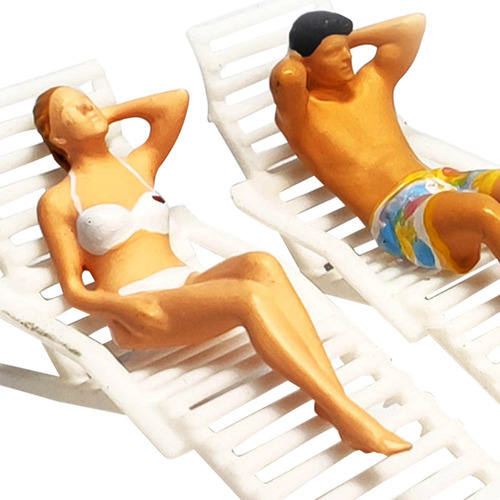 Silla De Playa Modelo Longue Life Scene Reclinable Para