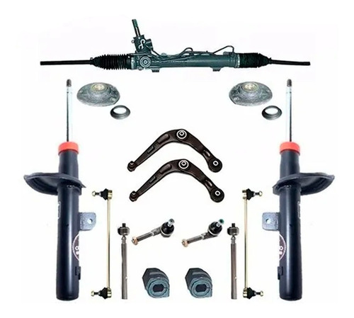 Kit Tren Delantero Peugeot 206 207 Completo + Cremallera